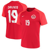 23-24 Canada Orange Red Fans Soccer Jersey