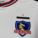 23-24 Colo-Colo Home Fans Soccer Jersey (Print ASS..RD,DGO )