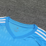 23-24 RMA Blue GoalKeeper Soccer Jersey