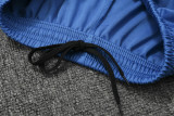 23-24 Man City Sky Blue Kids Half Pull Tracksuit (童装)(半拉链)