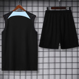 23-24 INT Black Tank top and shorts suit