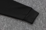 23-24 Marseille Black Jacket Tracksuit #A690