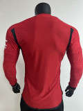 23-24 Man Utd Home Long Sleeve Player Version Soccer Jersey (长袖球员)
