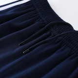 2023 AD02 Blue Short-sleeved Trouser Suit