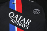 23-24 PSG Black Training Short Suit