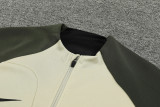 23-24 BAR Beige Yellow Jacket Tracksuit