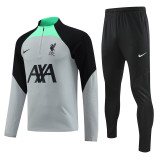 23-24 LIV Light Grey Half Pull Tracksuit (半拉链)