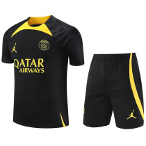 23-24 PSG Jordan Black Training Short Suit
