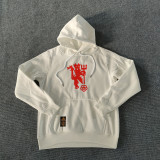 2023 Man Utd White Hoody 白色(加绒)(印花)