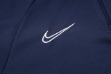 2023 NK Royal Blue Kids Half Pull Tracksuit #2310 (童装) (半拉链)
