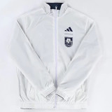 2023 Vancouver Whitecaps Dark Blue & White Double Sided Windbreaker (双面风衣)(刺绣)