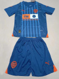 23-24 Valencia Away Kids Soccer Jersey