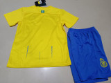 23-24 AL-Nassr Home Kids Soccer Jersey