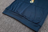 23-24 RMA Royal Blue Half Pull Tracksuit #B692 (半拉链)