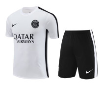 23-24 PSG White Training Short Suit