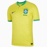 22-23 Brazil Home 1:1 World Cup Fans Soccer Jersey
