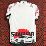 2024 Japan White Special Edition Fans Soccer Jersey 超级赛车