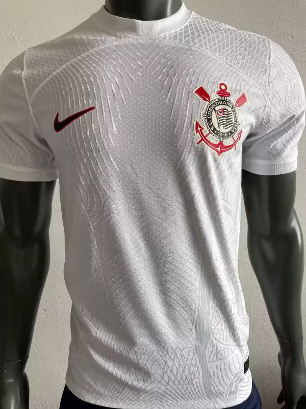 23-24 Corinthians Home Player Version Soccer Jersey
