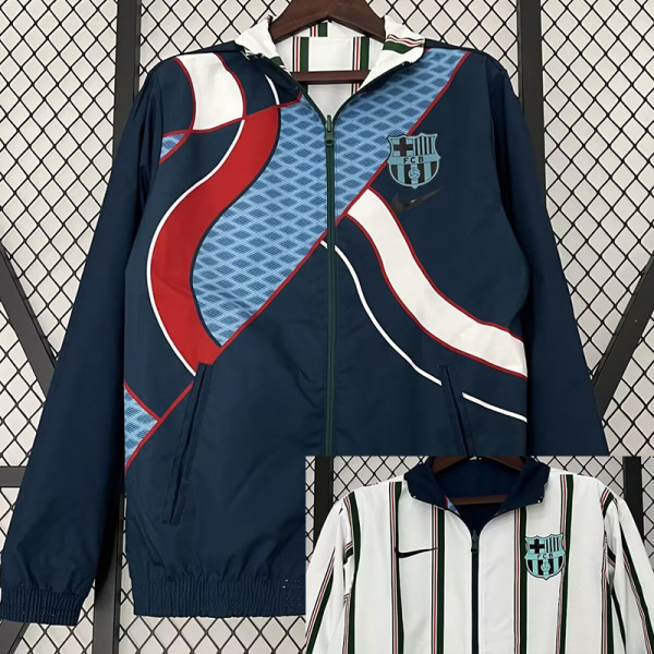 2023 RMA Dark green & White Double Sided Windbreaker (双面风衣)