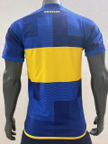 23-24 Boca Juniors Home Player Version Soccer Jersey