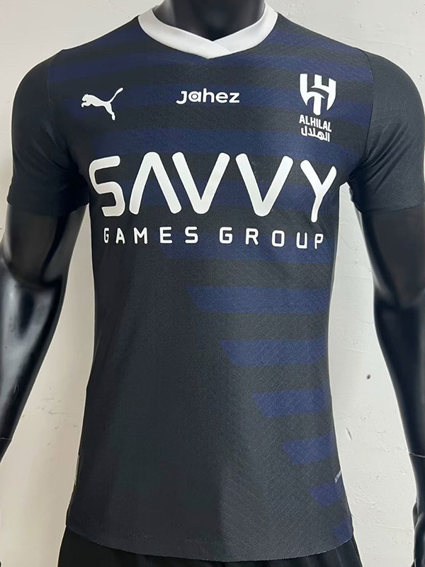 23-24 Al-Hilal Third Player Version Soccer Jersey