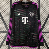 23-24 Bayern Away Long Sleeve Soccer Jersey (长袖)