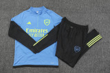 23-24 ARS Light Blue Half Pull Tracksuit (半拉链)