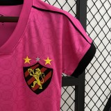 23-24 Recife Sports Pink Women Soccer Jersey (女)