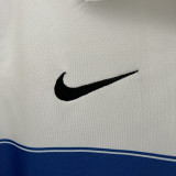 2009-2010 INT Away White Retro Soccer Jersey