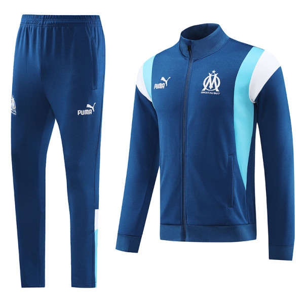 23-24 Marseille Royal blue Jacket Tracksuit