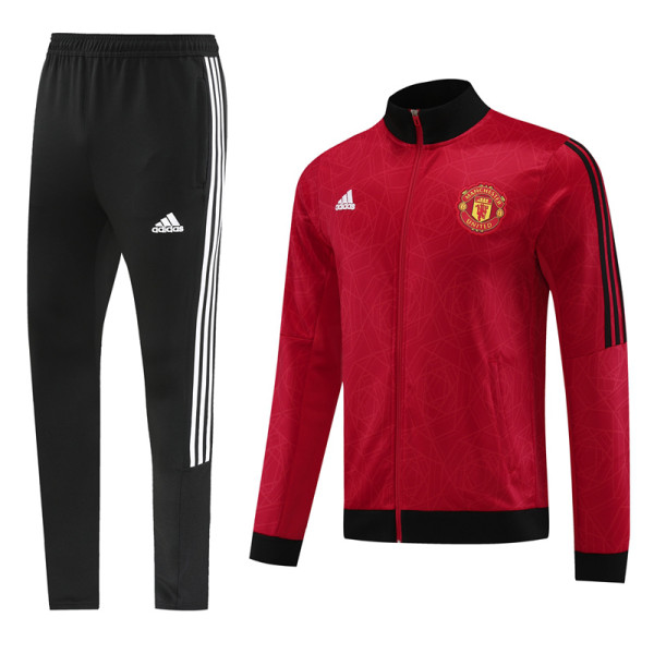 23-24 Man Utd Red Jacket Tracksuit #08