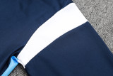 23-24 Marseille Blue Half Pull Tracksuit #B744(半拉链)