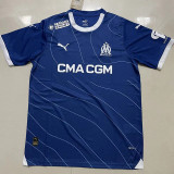 23-24 Marseille Away 1:1 Fans Soccer Jersey (Print all Sponsor)