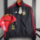 22-23 Argentina Black Red Double Sided Windbreaker 三星(双面风衣)