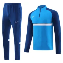 2023 NK Lake Blue Half Pull Tracksuit (半拉链) #NB03 湖蓝