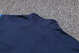 2023 AD Royal Blue Half Pull Tracksuit Lh #2329 (半拉链)