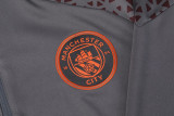 23-24 Man City Grey Half Pull Tracksuit (半拉链)