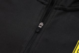23-24 Lyon Black Half Pull Tracksuit (半拉链)
