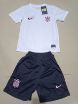 23-24 Corinthians Home Kids Soccer Jersey