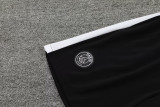 23-24 PSG Black Tank top and shorts suit (白边)