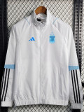 23-24 Argentina White Windbreaker