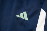 23-24 Ajax Royal Blue Half Pull Tracksuit (半拉链)