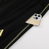 23-24 Argentina Black Half Pull Tracksuit (半拉链)(带钢印)