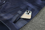 23-24 TOT Dark Blue Jacket Tracksuit (印花）