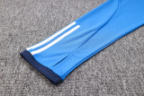2023 AD Royal Blue Half Pull Tracksuit Lh #2329 (半拉链)