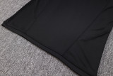 23-24 Algeria Black Half Pull Tracksuit #B709(半拉链)