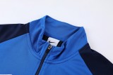 2023 NK Blue Kids Half Pull Tracksuit #2310 (童装) (半拉链)