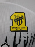 23-24 Ittihad Club Away Player Version Soccer Jersey (新广告)
