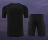 23-24 PSG Black Training Short Suit