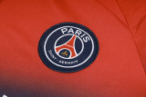 23-24 PSG Red Half Pull Tracksuit #B732 (半拉链)(喷墨)